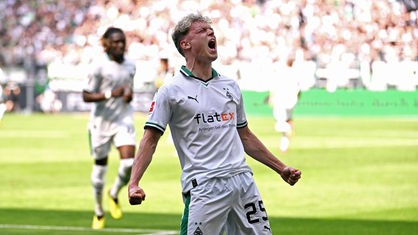 Robin Hack von Borussia Mönchengladbach