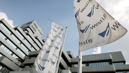 Die Zentrale der WestLB in Düsseldorf