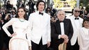 Aubrey Plaza, Adam Driver und Francis Ford Coppola bei der "Megalopolis"-Premiere in Cannes