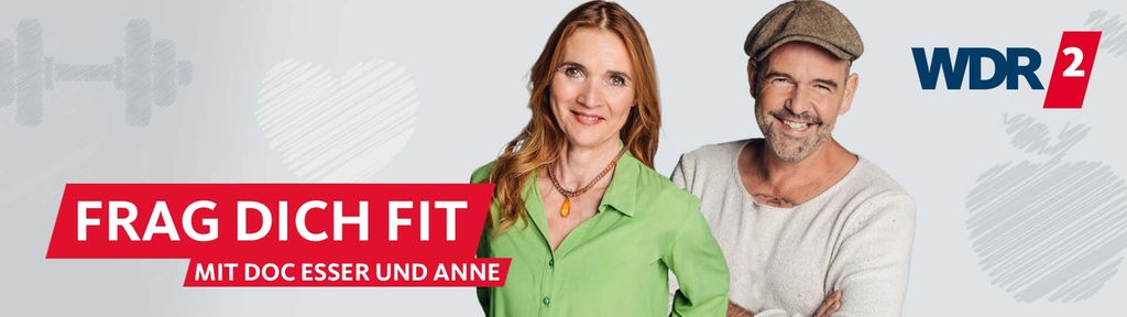 Doc Esser und WDR  Moderatorin Anne Schneider