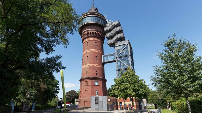 Stilllgelegter Wasserturm in Mülheim an der Ruhr